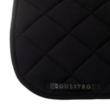 Equestro Dressage Saddle Pad With Rhinestone Logo