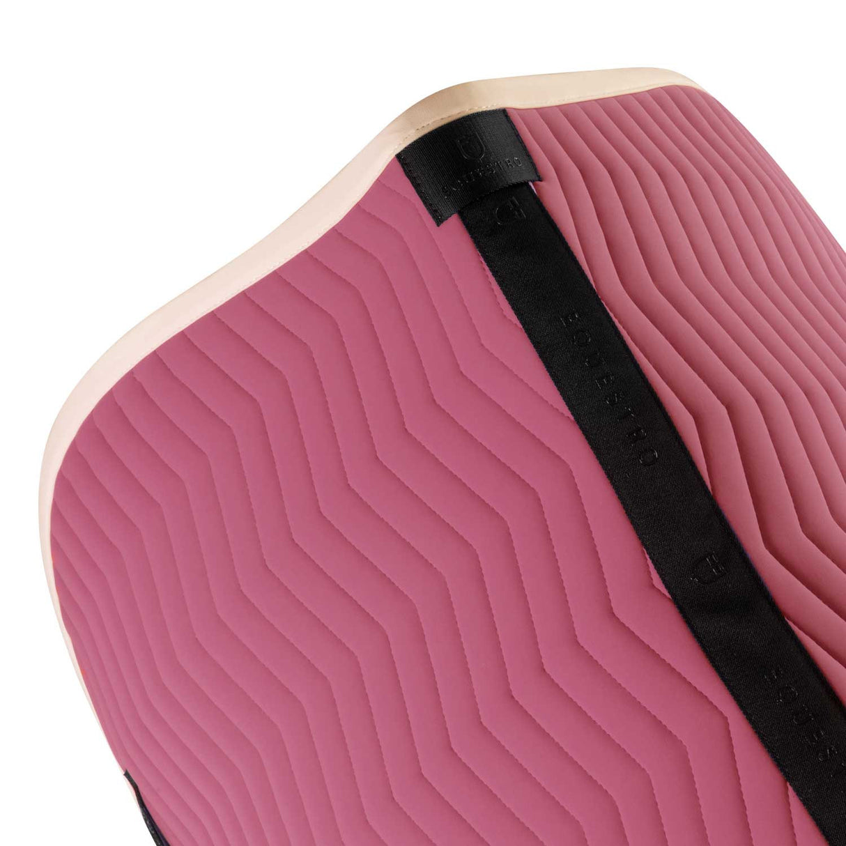 Equestro Wave Quilting Jumping Saddle Pad In Technical Fabric
