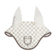 Fly veil with monogram print