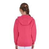 Girls' hoodie with front zip