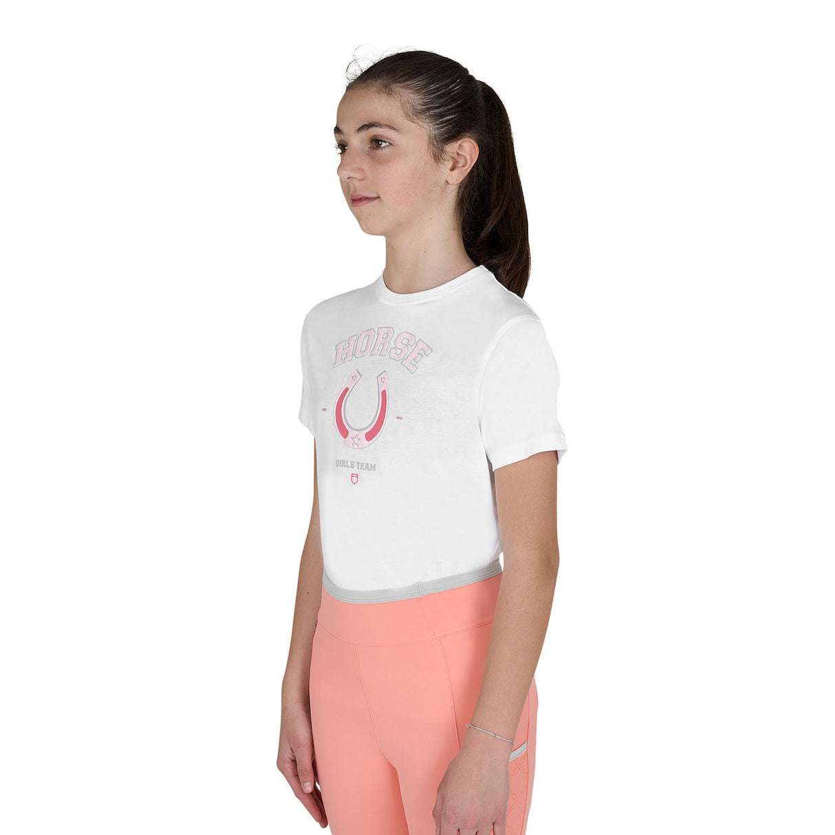 Girls' Horse Team cotton T-shirt