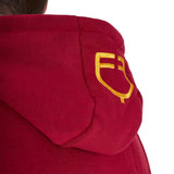 Men's sweatshirt with multi-logo hood