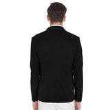 Men's competition jacket three buttons perforated fabric