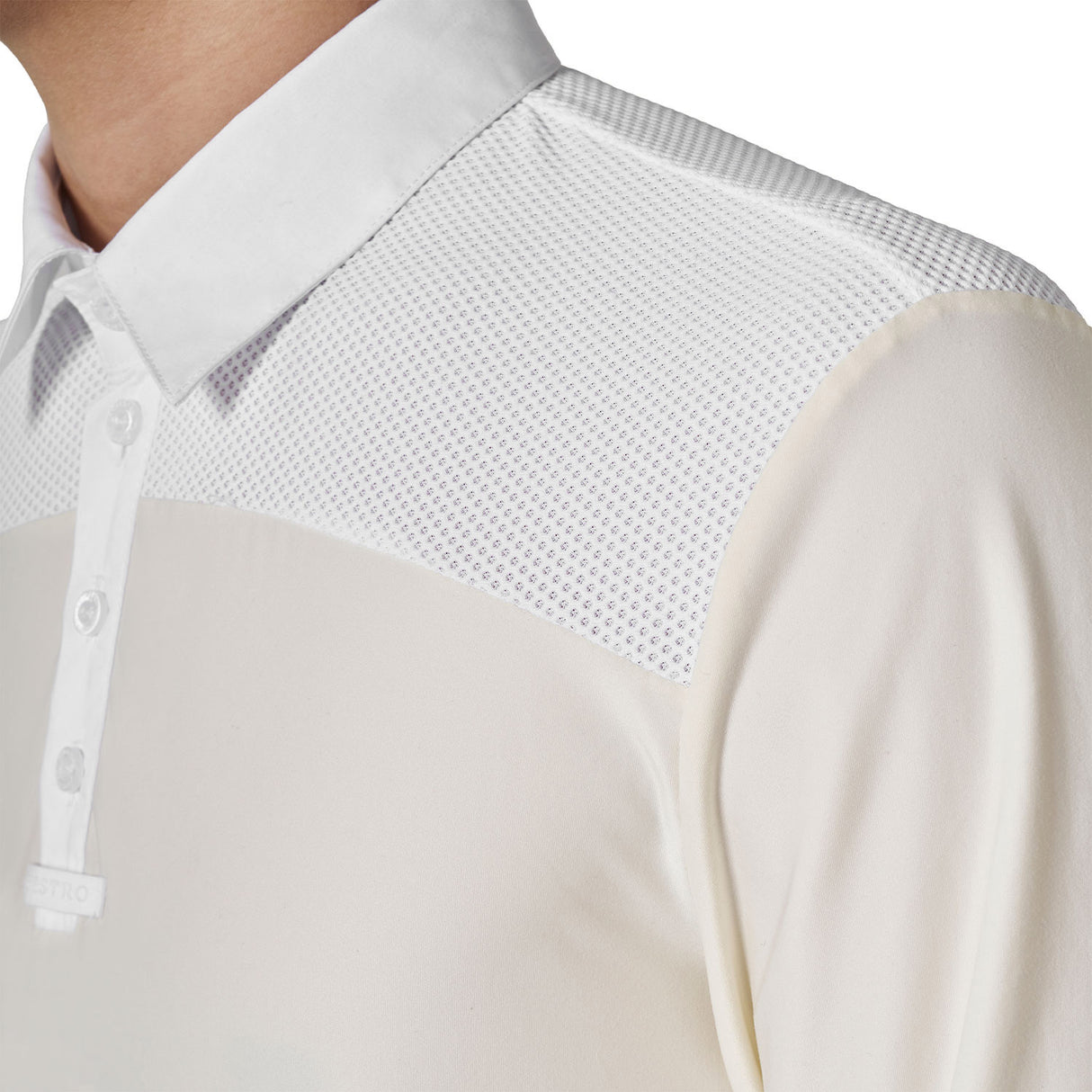 Men's long-sleeved competition polo shirt