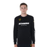 Equestro Scuderia Equestro Men's Crewneck Sweatshirt #colour_black