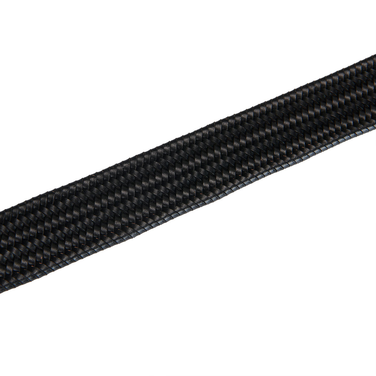 Equestro Elastic Leather Belt #colour_black