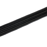 Equestro Elastic Leather Belt #colour_black