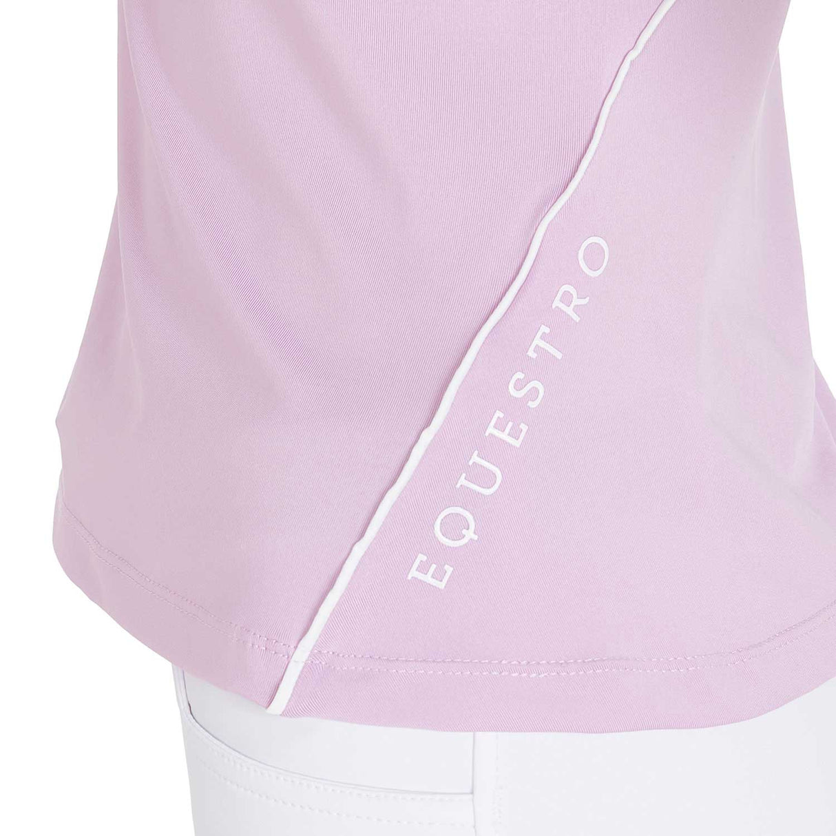 Equestro Women's Slim Fit Technical Training Polo Shirt