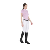 Equestro Women's Slim Fit Technical Training Polo Shirt
