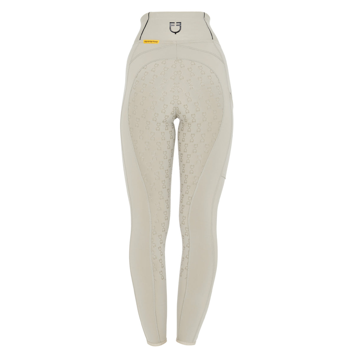 Equestro Women's Slim Fit Full Grip Leggings