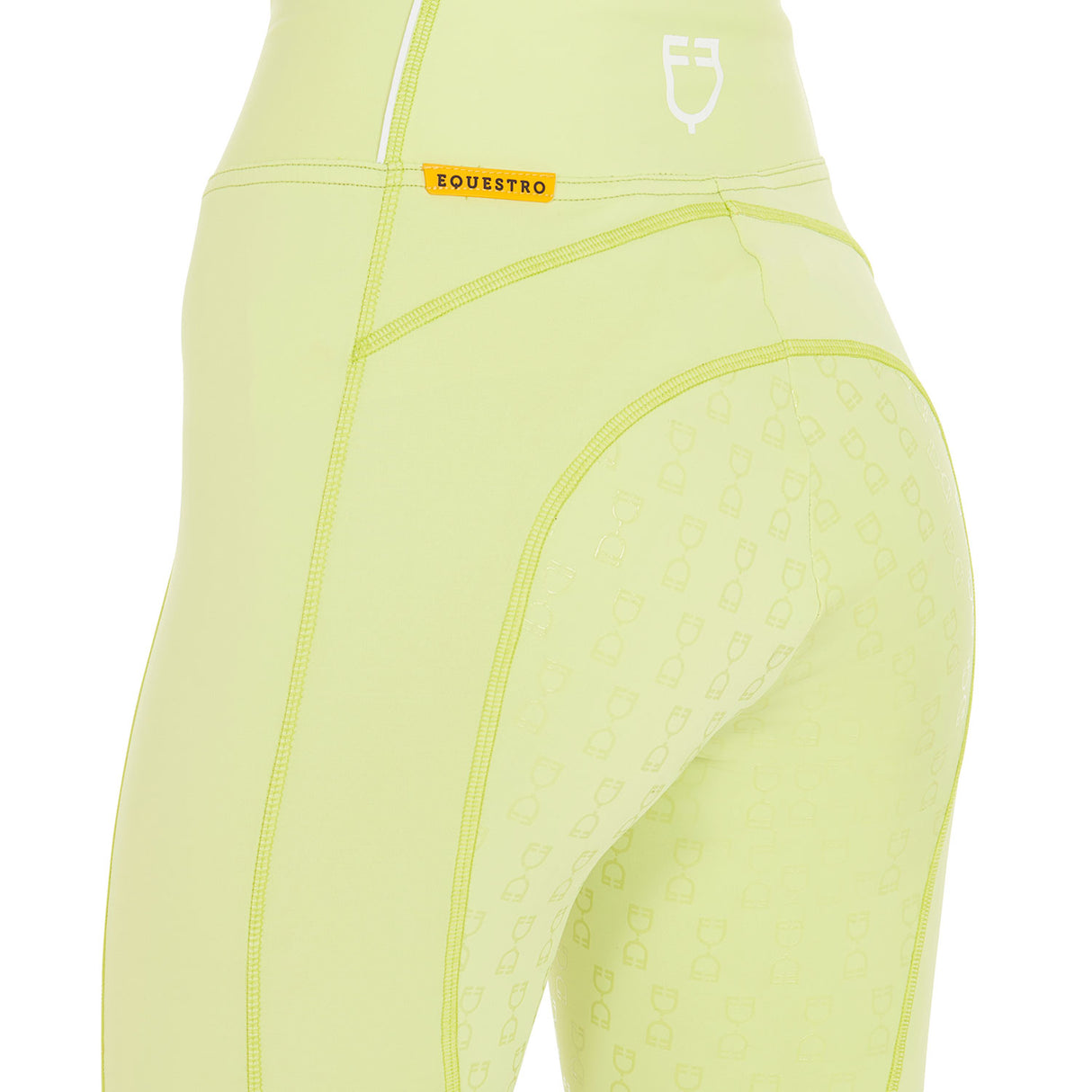 Equestro Women's Slim Fit Full Grip Leggings