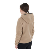Women's sweatshirt in fleece with front pocket