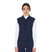 Women's slim fit vest in technical fabric