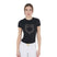 Women's slim fit T-shirt pink rhinestones