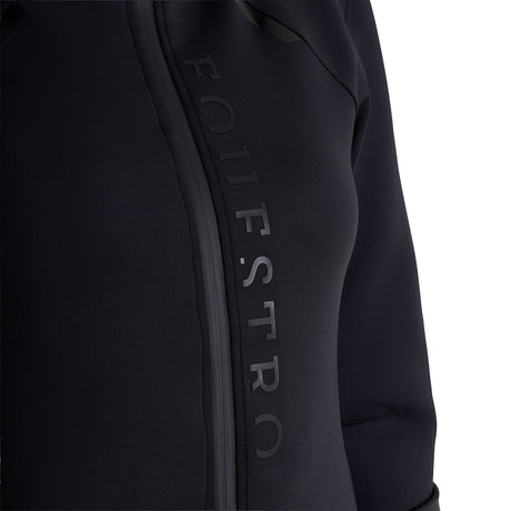 Women's technical sweatshirt in jersey with zip