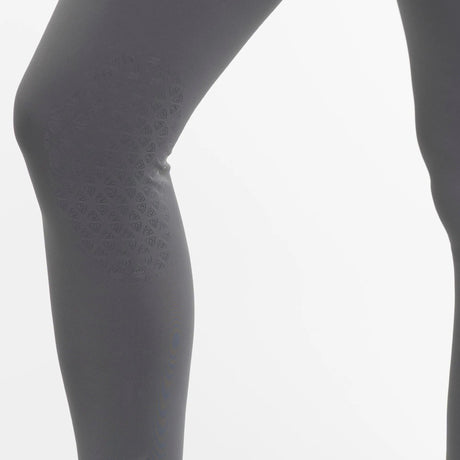 EQUIDRY Women's Water Repellent Leggings #colour_grey-lilac