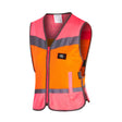 Equisafety Charlotte Dujardin Multi Mesh Waistcoat
#Colour_pink-orange