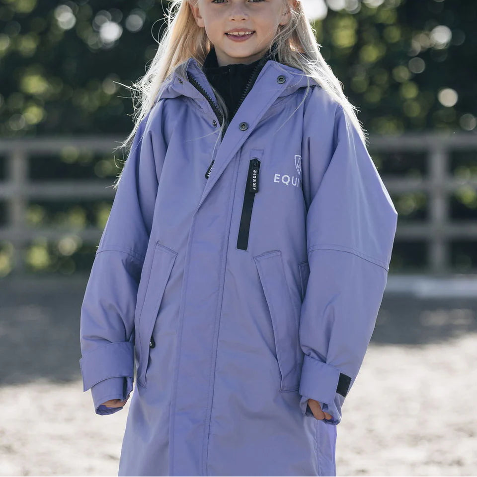 EQUIDRY Children's Thick Fleece Evolution #colour_blue-lilac