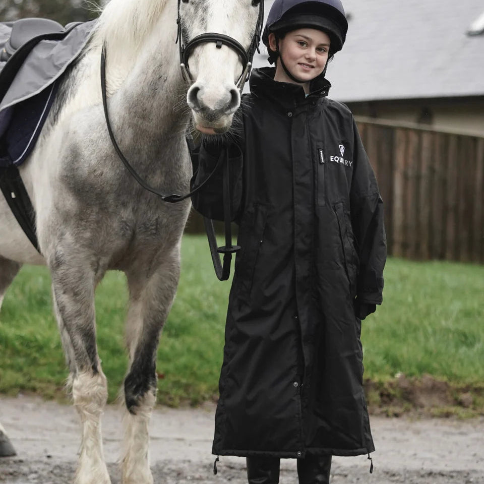 EQUIDRY Children's Thin Fleece Evolution #colour_black-black