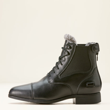 Ariat Women's Kendall  Back Zip Sherpa Paddock #colour_black