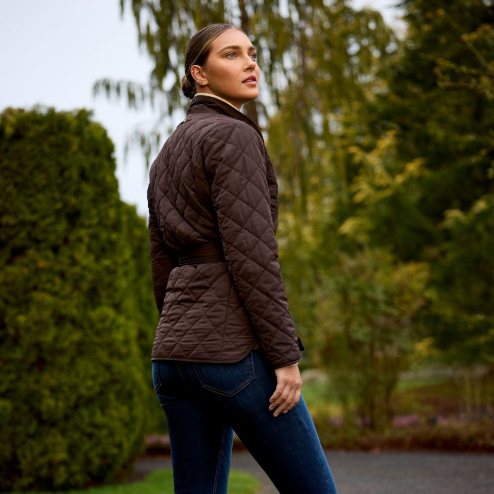 Ariat Women's Woodside Jacket - Coffee Bean #colour_coffee-bean