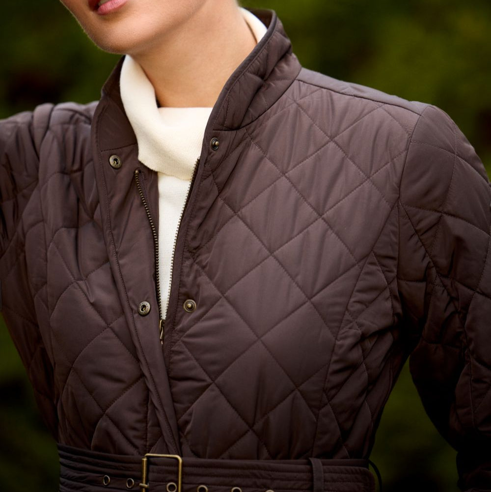 Ariat Women's Woodside Jacket - Coffee Bean #colour_coffee-bean