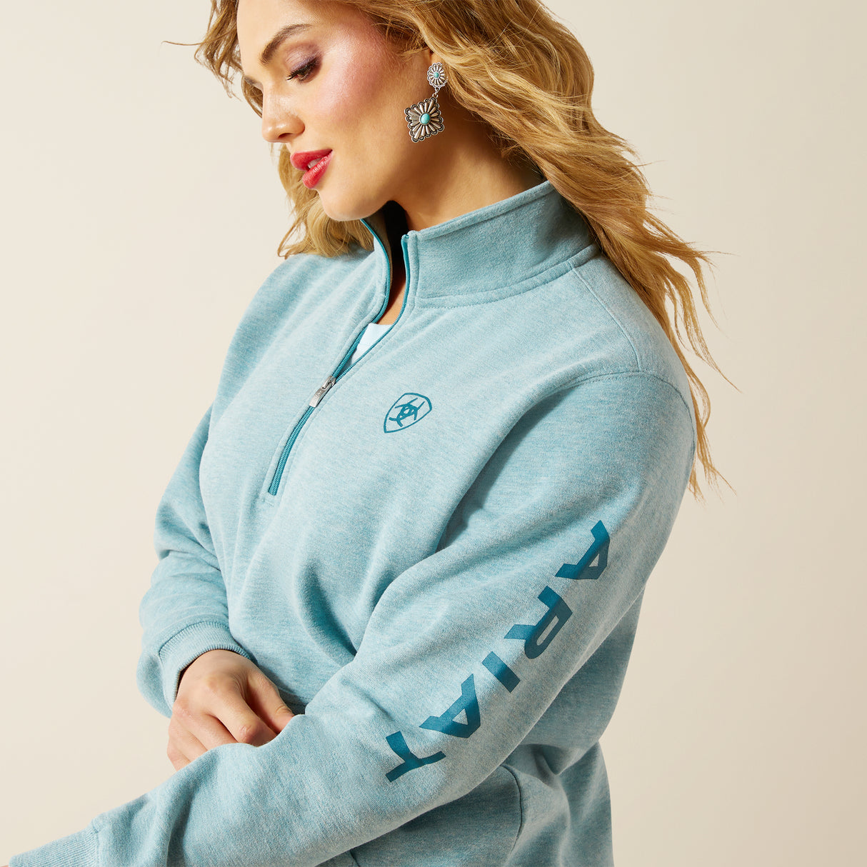 Ariat Women's Foundation 1/2 Zip Sweatshirt