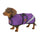 Firefoot Outdoor Dachshund Coat With Fleecy Lining #colour_purple