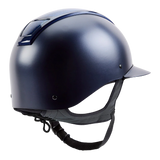 Champion Insight Glitter Oval Wide Peak Riding Hat #colour_matt-navy-sparkle-navy