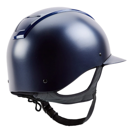 Champion Insight Oval Wide Peak Riding Hat #colour_matt-navy