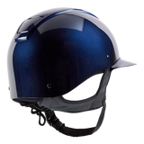 Champion Insight Round Wide Peak Riding Hat #colour_metallic-navy