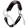Stubben 2494 Pony-Hackamore Leather Pieces #colour_ebony