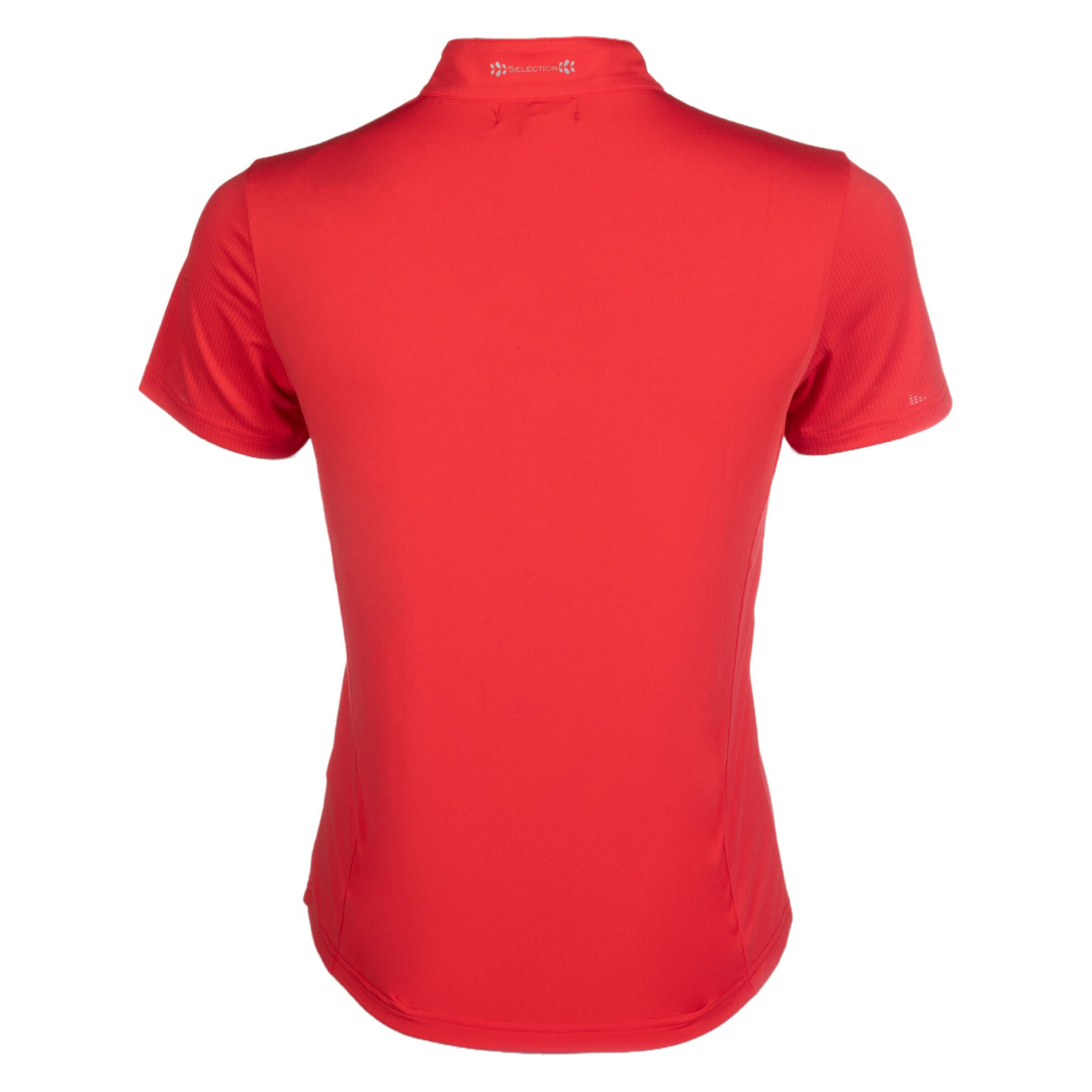 HKM Short Sleeve Functional Shirt -Aruba- #colour_red