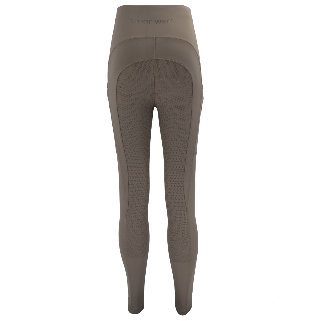 Woof Wear Ladies Full Seat Riding Tights #colour_stone