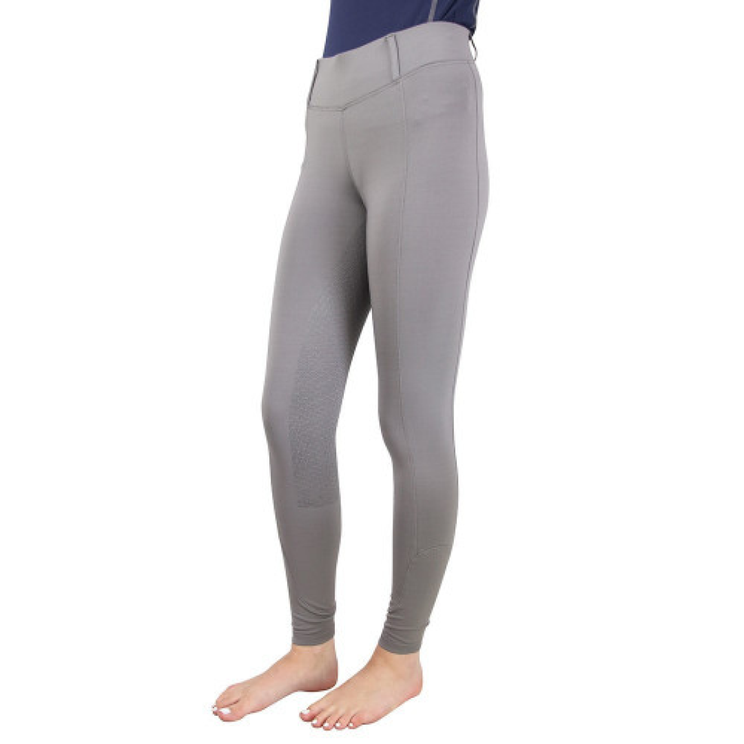 Hy Sport Active Young Rider Riding Tights #colour_pencil-point-grey