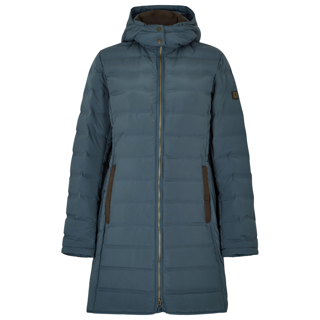 Dubarry Womens Ballybrophy Quilted Jacket #colour_steel