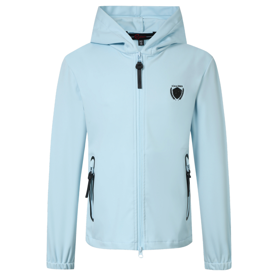 Covalliero Childrens Hoody Jacket #colour_light-blue