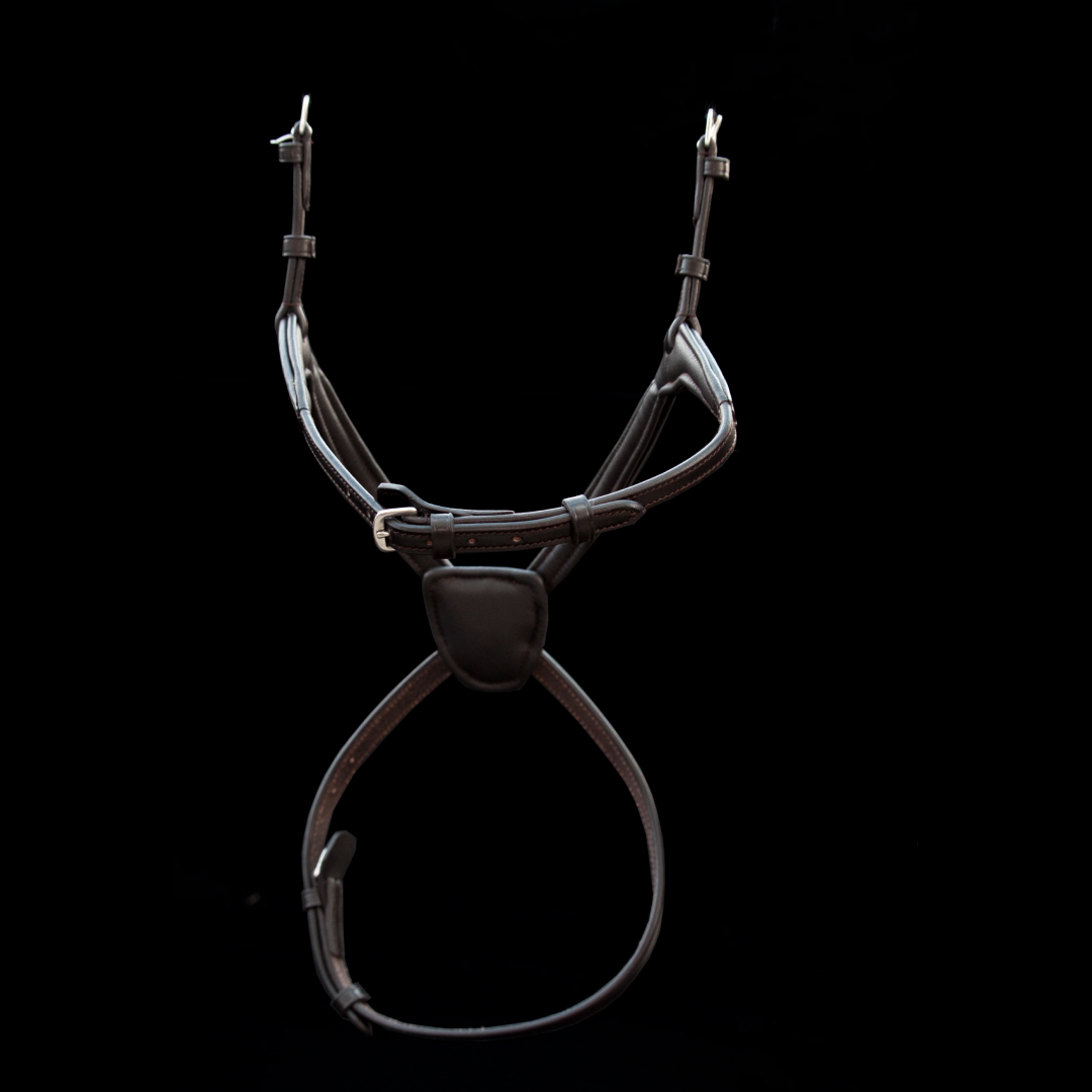 Henry James Figure 8 Grackle Noseband #colour_havana-brown