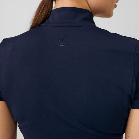 PS of Sweden Everly Short Sleeve Shirt #colour_navy