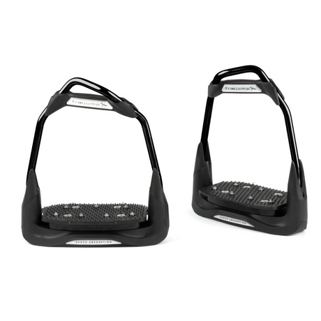 Freejump AirS Full Black 10-30 Stirrups #colour_black-black