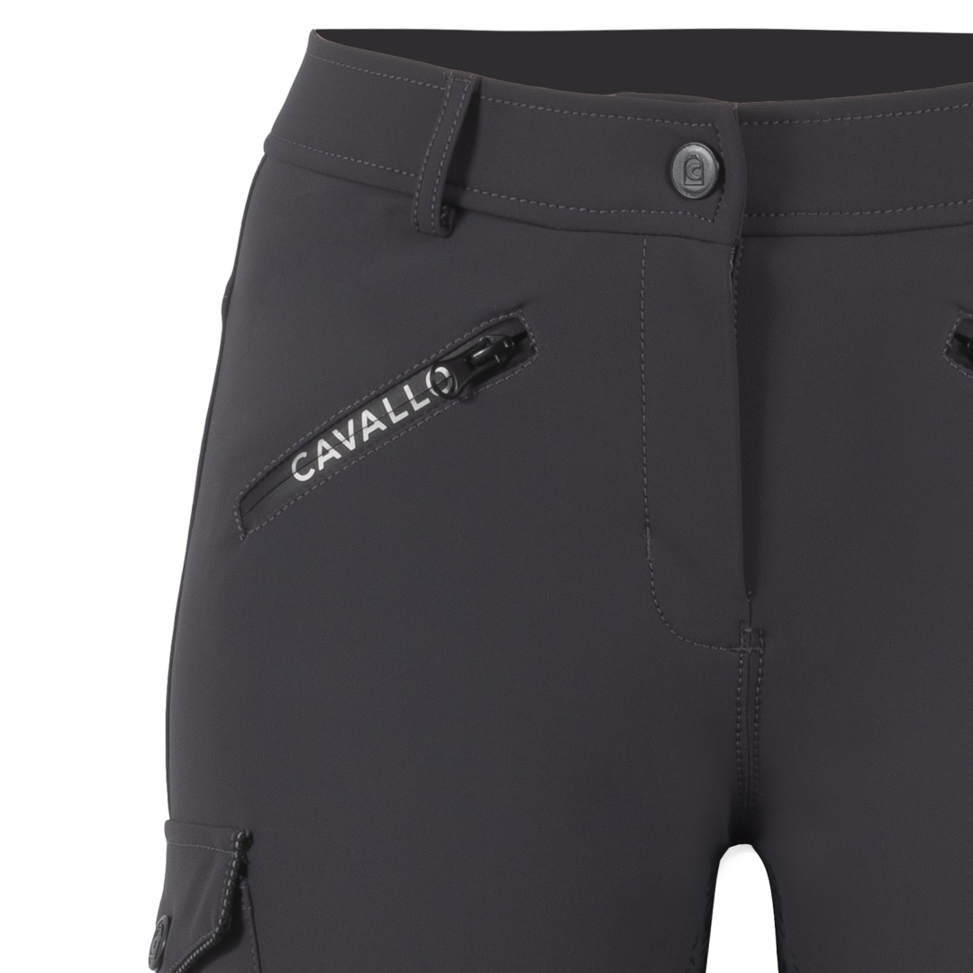 Cavallo Comina Grip Mobile Full Seat Breeches #colour_graphite