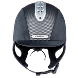 Champion Revolve X-Air Nova Peaked Helmet #colour_black-silver