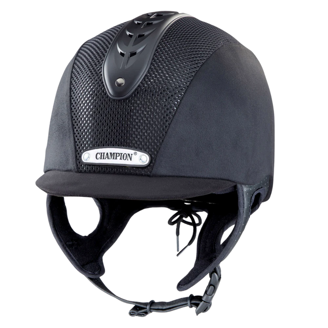 Champion Revolve X-Air Nova Peaked Helmet #colour_black-black
