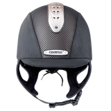 Champion Revolve X-Air Nova Peaked Helmet #colour_black-rose-gold