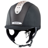 Champion Revolve X-Air Nova Peaked Helmet #colour_black-rose-gold