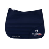 Equestro Dressage Saddle Pad With Embroidered Logo Equestro X Fise