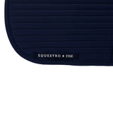Equestro Dressage Saddle Pad With Embroidered Logo Equestro X Fise