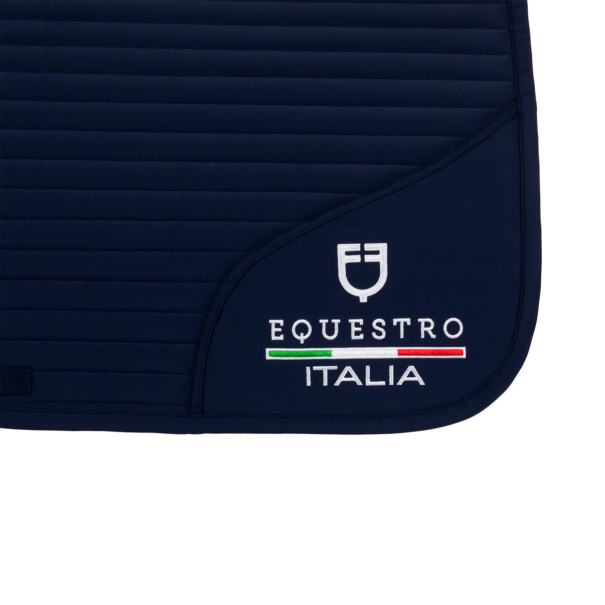 Equestro Dressage Saddle Pad With Embroidered Logo Equestro X Fise
