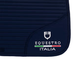Equestro Dressage Saddle Pad With Embroidered Logo Equestro X Fise