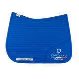 Equestro Dressage Saddle Pad With Embroidered Logo Equestro X Fise